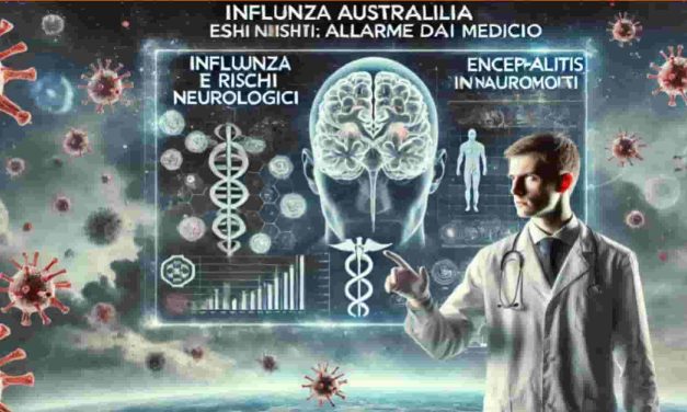 Influenza australiana e pericoli per il cervello: l’allarme dei medici